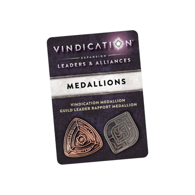 VINDICATION: METAL THRESHOLD MEDALLIONS