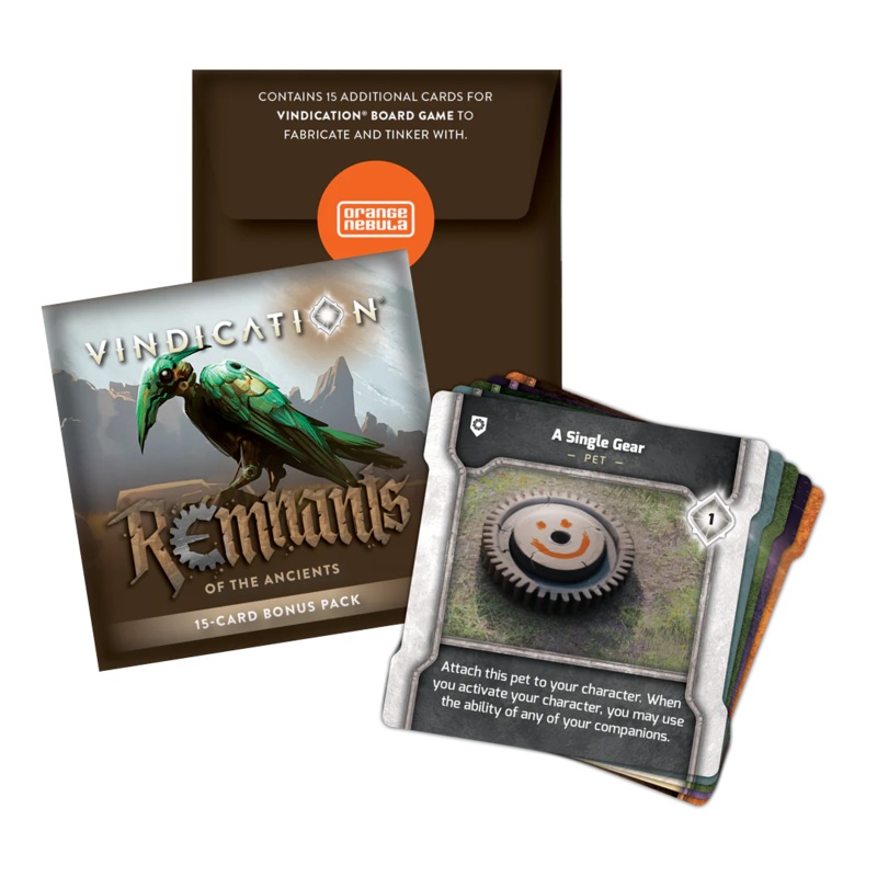 VINDICATION: REMNANTS OF THE ANCIENTS CARD PACK