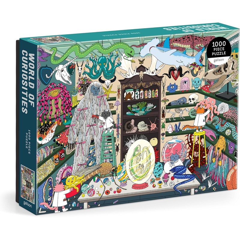 WORLD OF CURIOSITIES 1000 PIECE JIGSAW PUZZLE