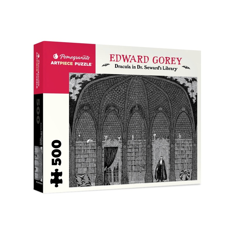 EDWARD GOREY DRACULA IN DR. SEWARD'S LIBRARY 1000PC PUZZLE