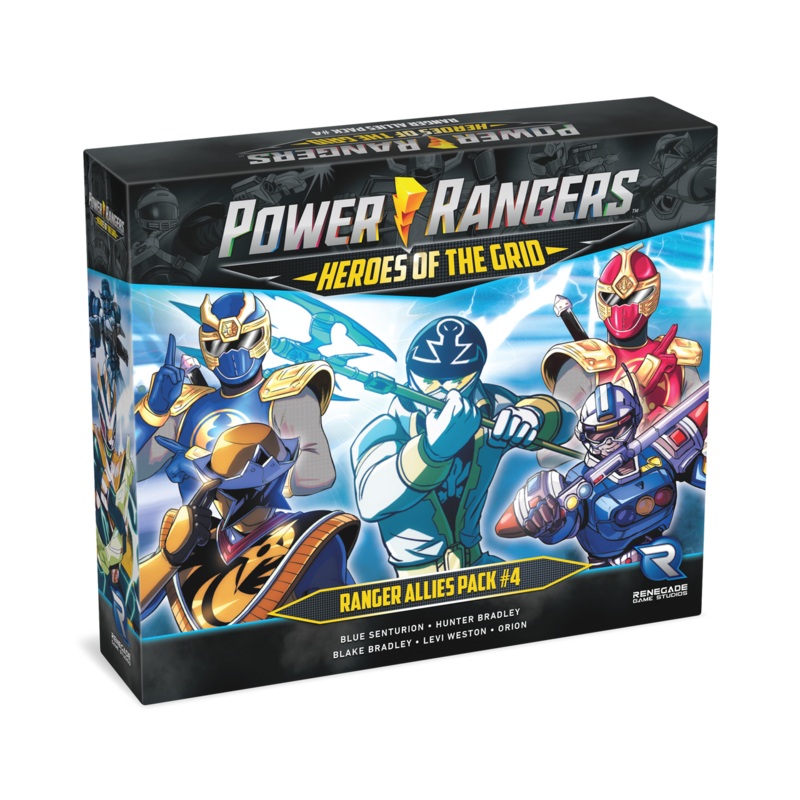 POWER RANGERS HEROES OF THE GRID: ALLIES PACK #4