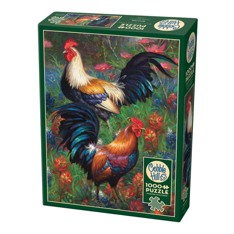 ROOSTERS 1000PC PUZZLE