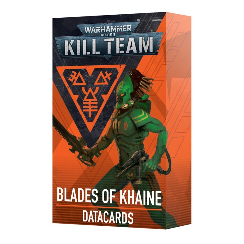 KILL TEAM BLADES OF KHAINE DATACARDS