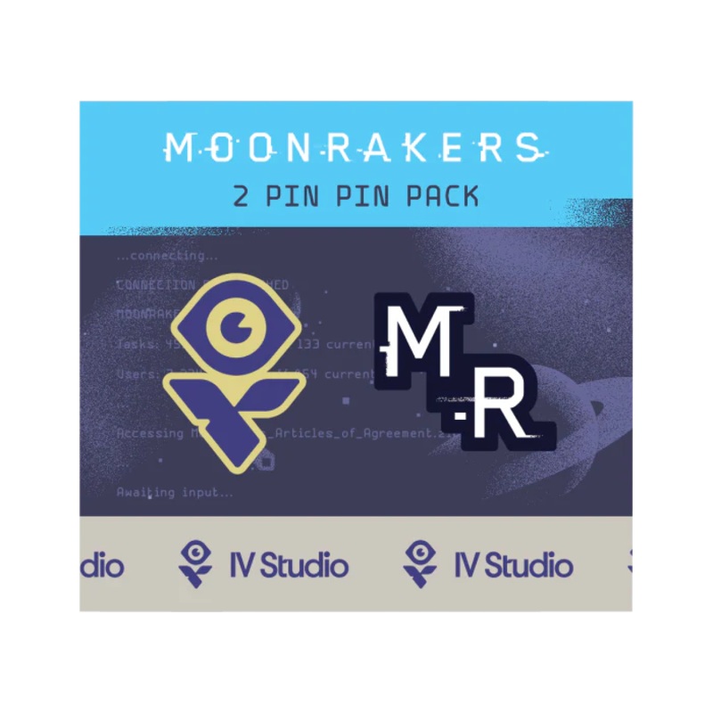 MOONRAKERS 2 PIN SET