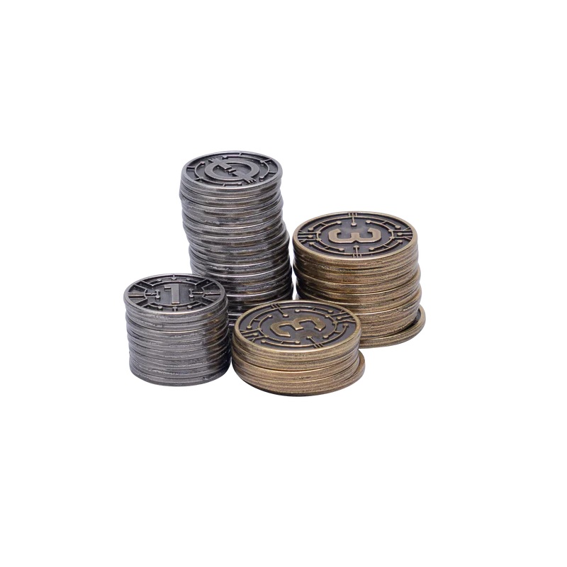 MOONRAKERS METAL COIN PACK