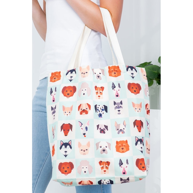 DOG PARTY TOTE BAG