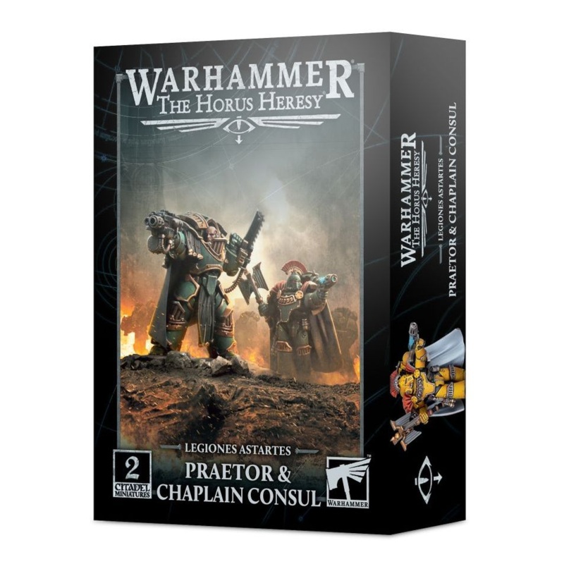 LEGIONES ASTARTES: PRAETOR & CHAPLAIN CONSUL