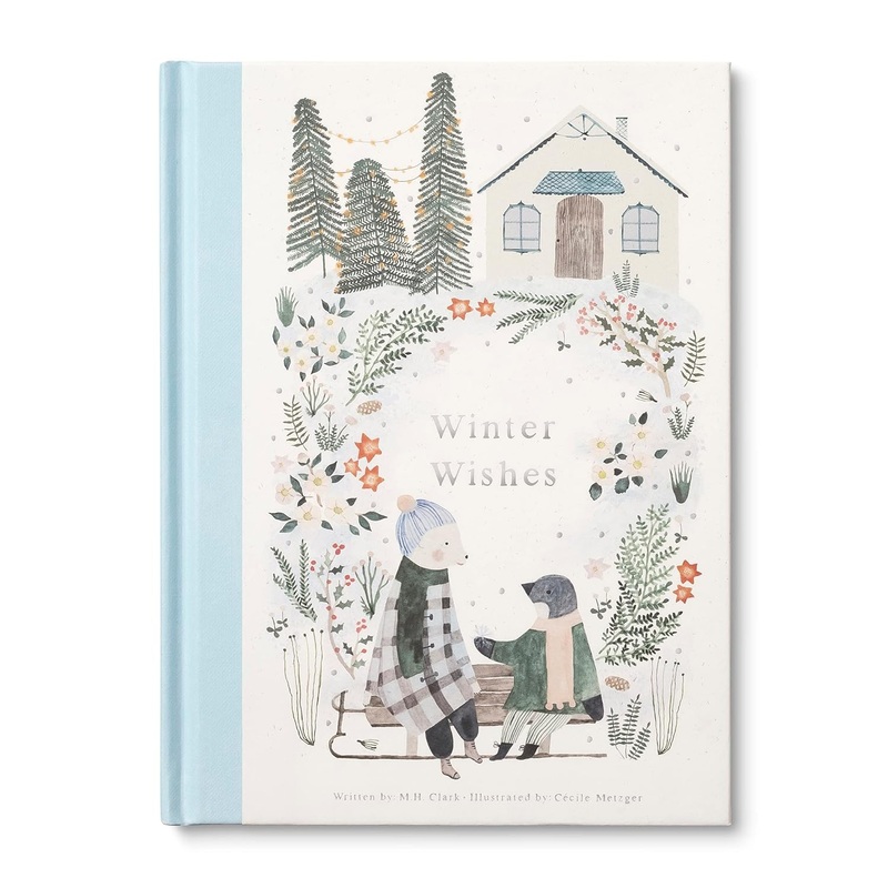 WINTER WISHES BY M.H. CLARK AND ILLUSTRAED BY CECILE METZGER