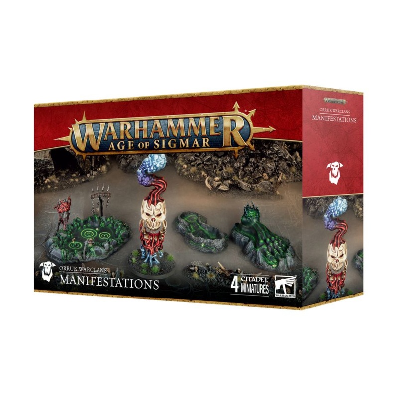 AGE OF SIGMAR ORRUK WARCLANS MANIFESTATIONS
