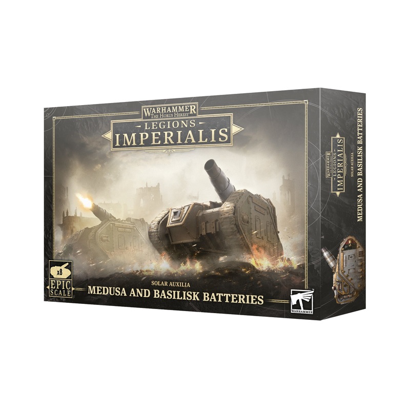 LEGIONS IMPERIALIS SOLAR AUXILIA MEDUSA AND BASILISK