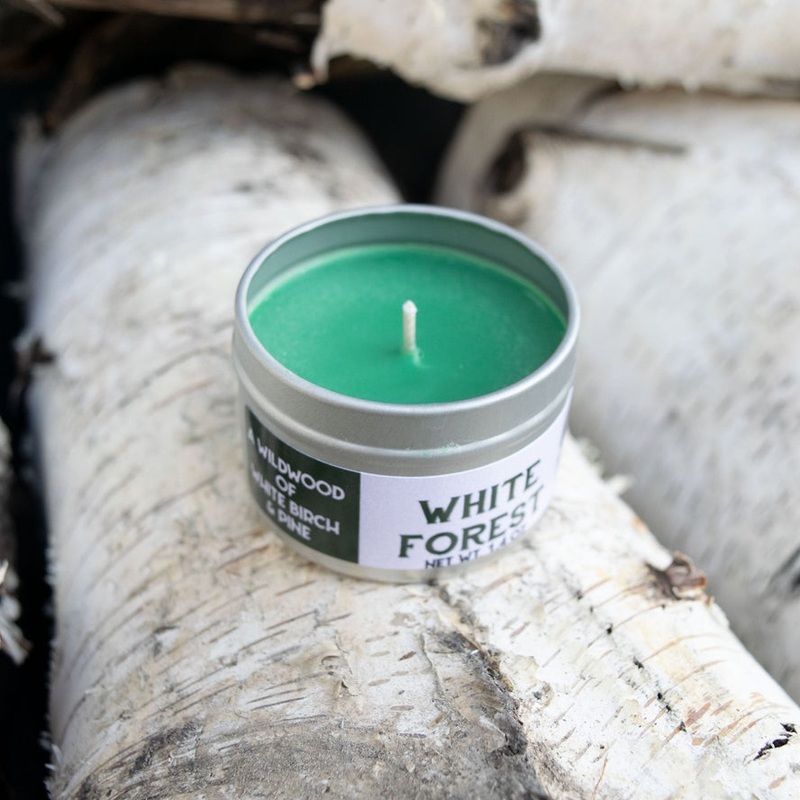 WHITE FOREST 1.4oz GAMING CANDLE