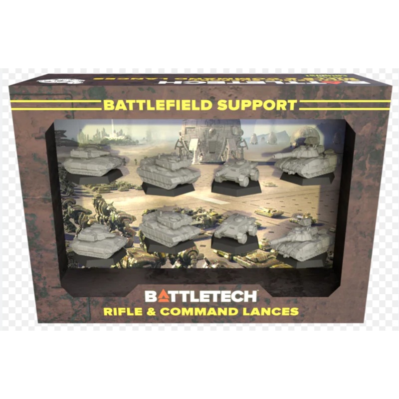 BATTLETECH SUPPORT RIFLE & COMMAND LANCES