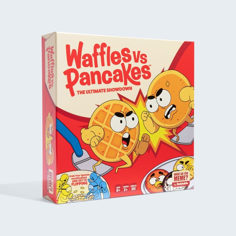 WAFFLES VS PANCAKES