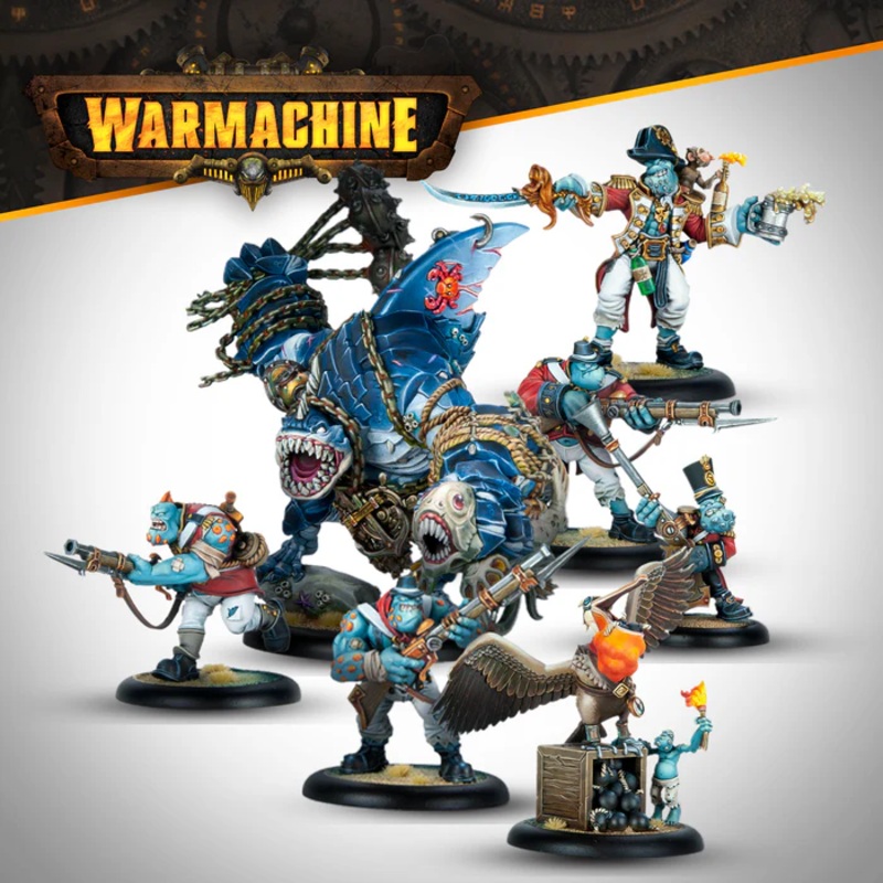 WARMACHINE SOUTHERN KRIELS COMMAND CADRE FOULBLOOD'S ARMADA