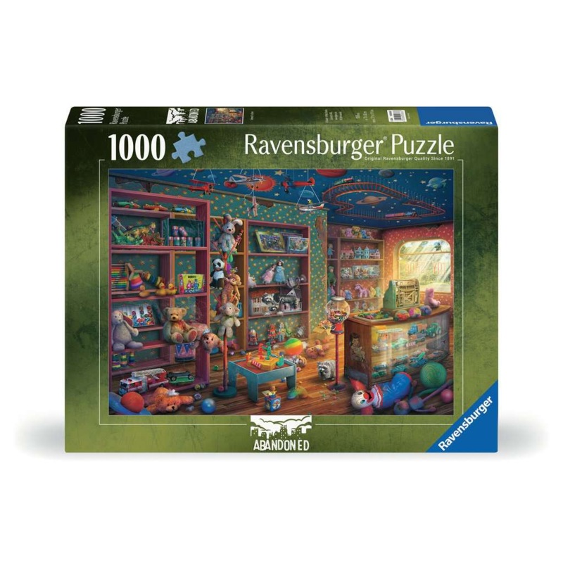 ABANDONED PLACES: TATTERED TOY STORE 1000PC PUZZLE