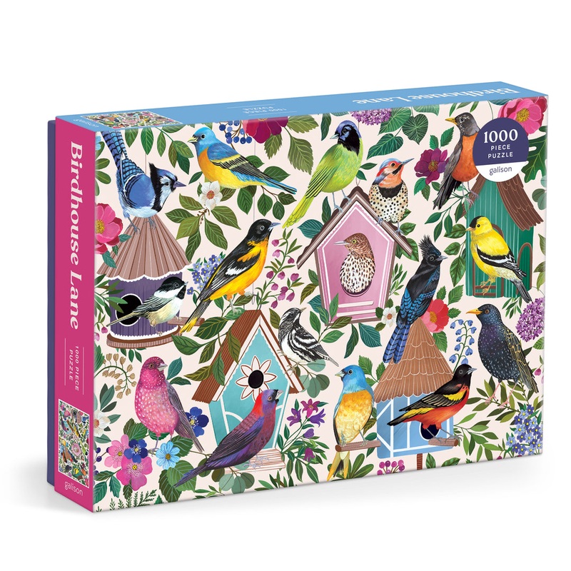 BIRDHOUSE LANE 1000PC JIGSAW PUZZLE