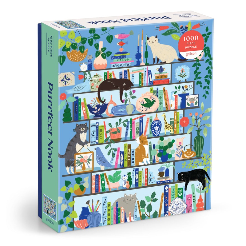 PURRFECT NOOK 1000 PIECE JIGSAW PUZZLE