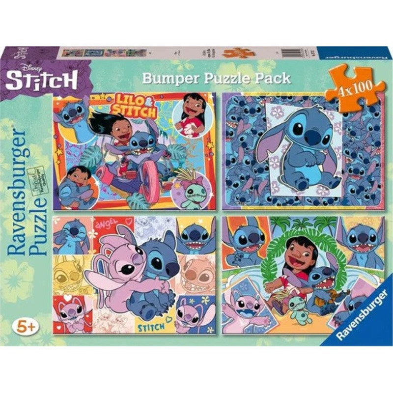 STITCH 100PC KIDS' PUZZLE
