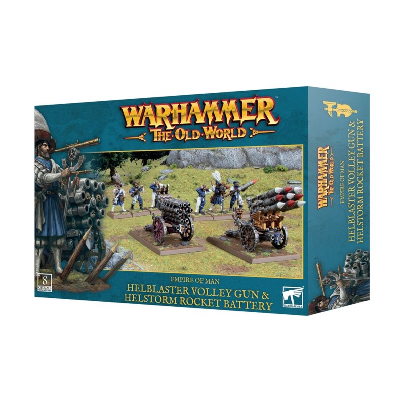 THE OLD WORLD EMPIRE OF MAN VOLLEYGUN / HELLSTORM BATTERY