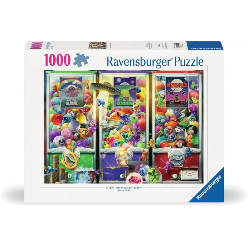 ANIMALS, ALIENS, & NINJAS 1000 PC PUZZLE