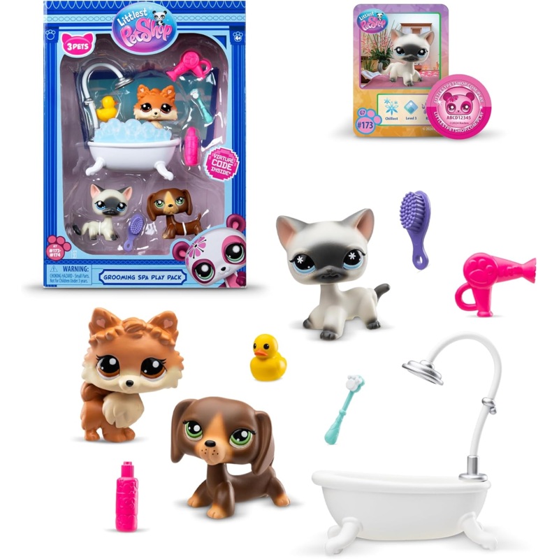 LITTLEST PET SHOP - GROOMING SPA PLAY PACK