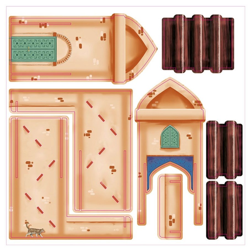 TABRIZ PROMO PUNCHBOARD 2 DICE TOWER
