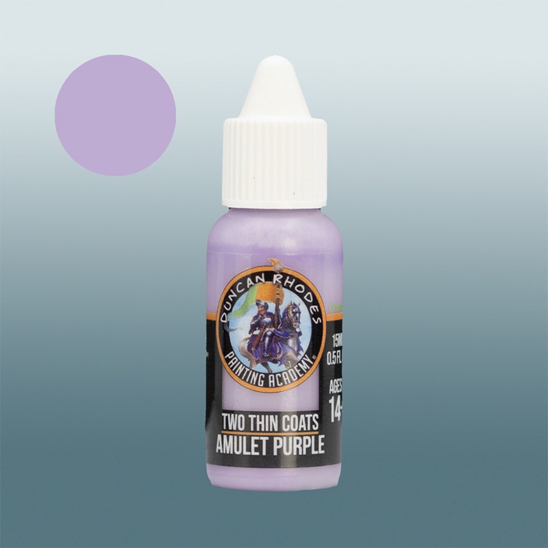 TWO THIN COATS AMULET PURPLE