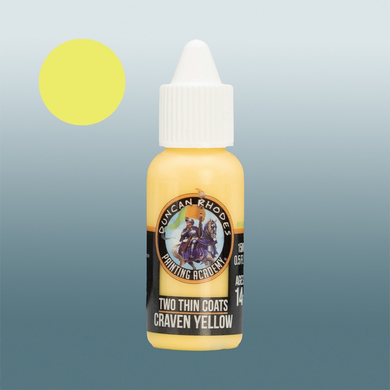 TWO THIN COATS CRAVEN YELLOW