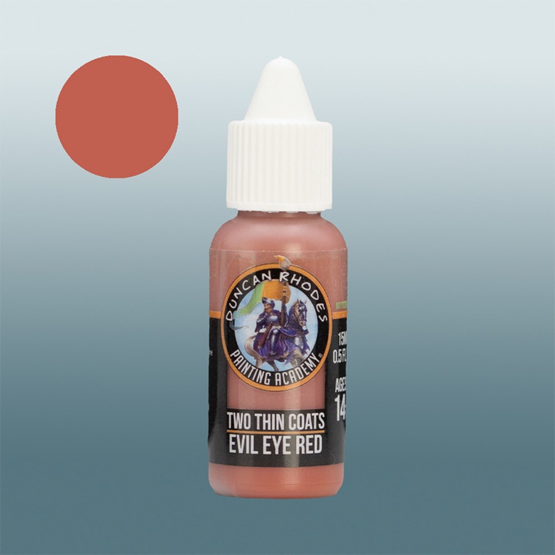TWO THIN COATS EVIL EYE RED
