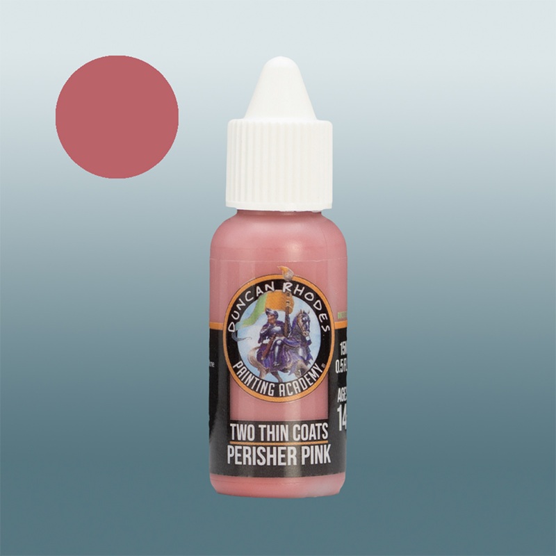 TWO THIN COATS PERISHER PINK