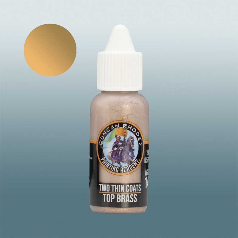TWO THIN COATS TOP BRASS