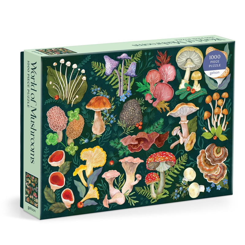 WORLD OF MUSHROOMS 1000PC PUZZLE