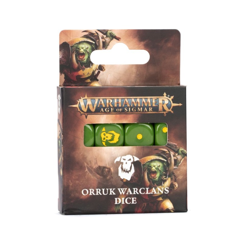 AGE OF SIGMAR ORRUK WARCLANS DICE SET