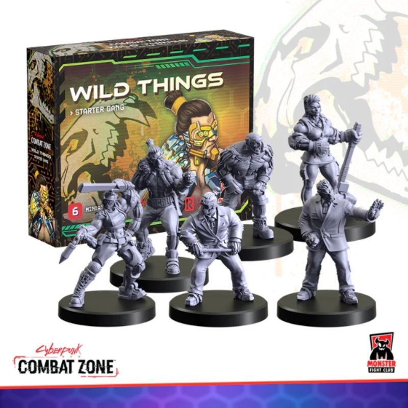 CYBERPUNK RED COMBAT ZONE: WILD THINGS STARTER BOX