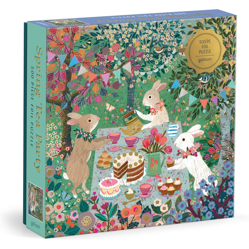 SPRING TEA PARTY 500PC PUZZLE