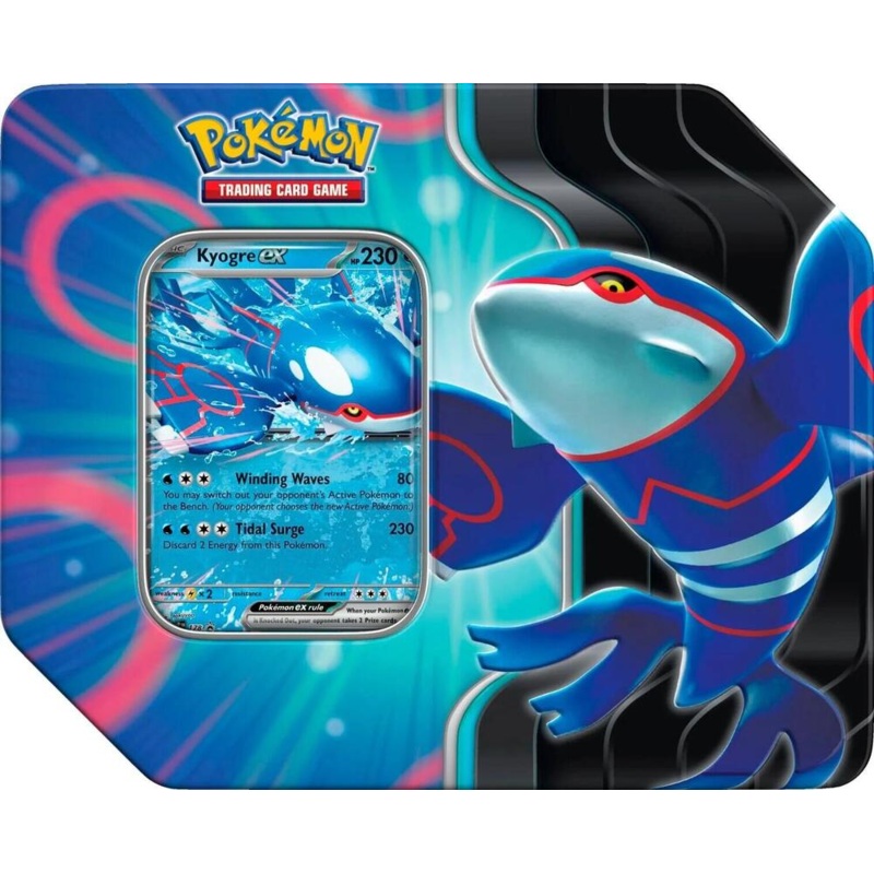 AZURE LEGENDS KYOGRE TIN