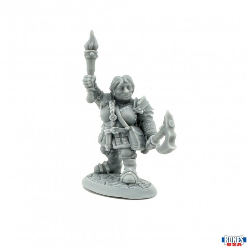 HARGRET IRONTHUMB, DWARF HEROINE