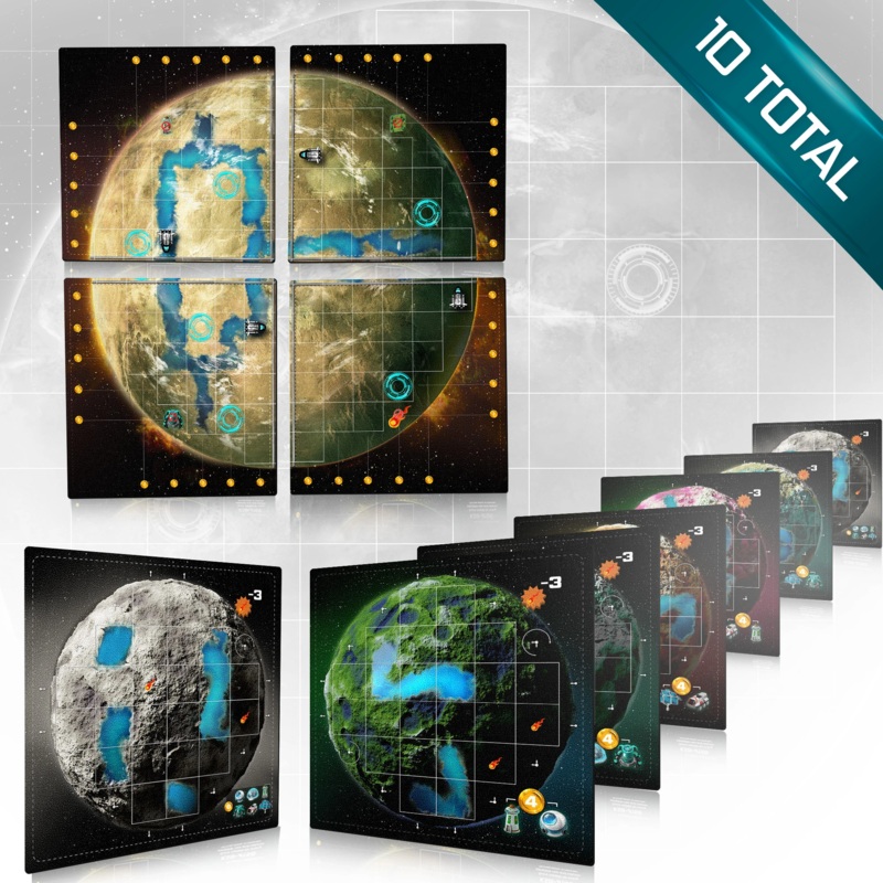 PLANET UNKNOWN SUPERMOON: NEOPRENE MATS (10)