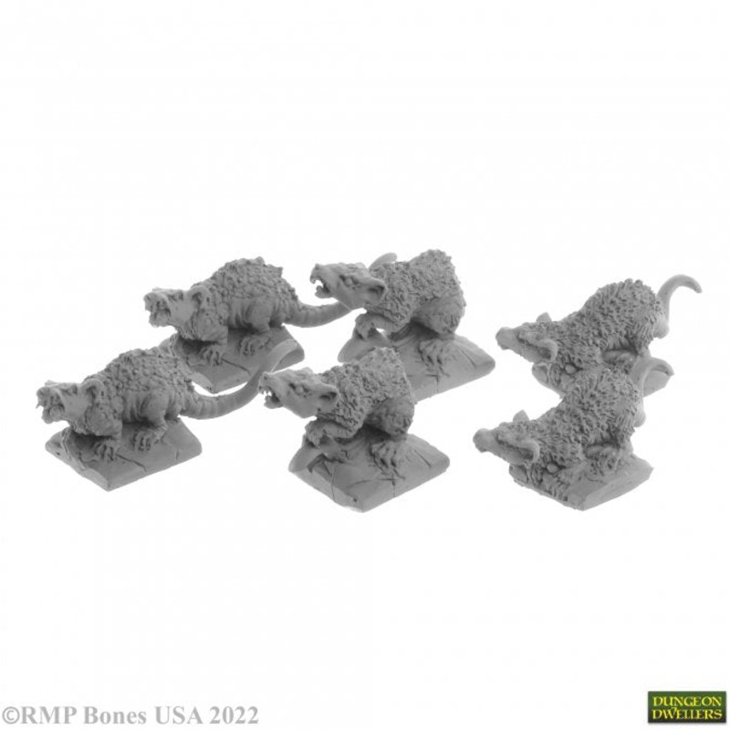 GIANT TOMB RATS (6)
