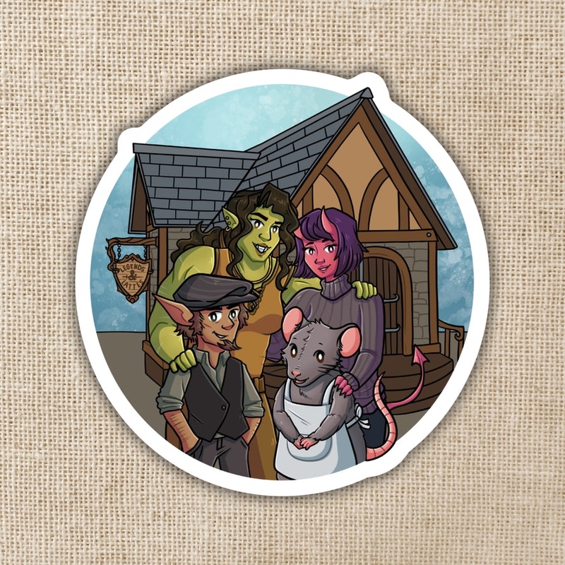 LEGENDS AND LATTES TEAM PHOTO STICKER