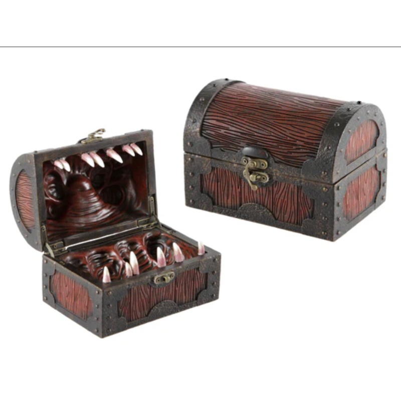 FORGED MIMIC CHEST DICE BOX