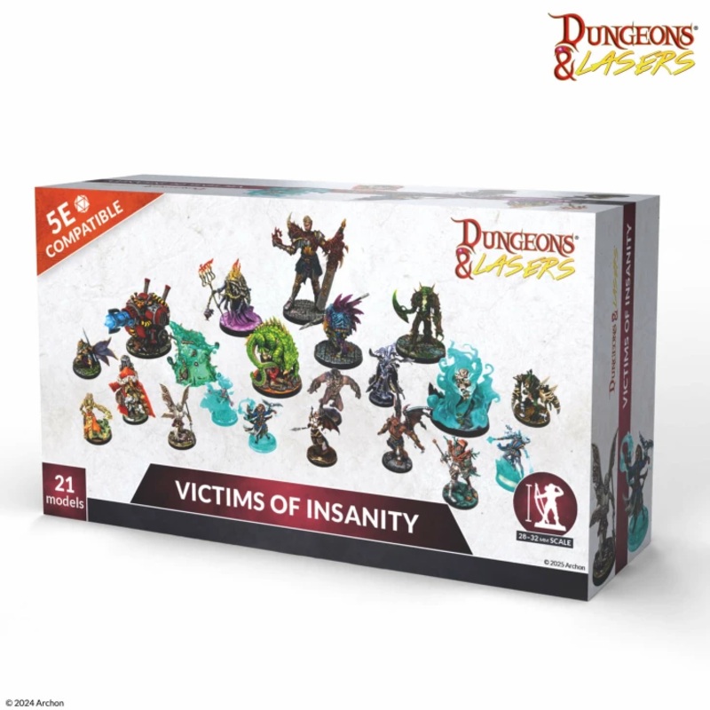 DUNGEONS & LASERS VICTIMS OF INSANITY