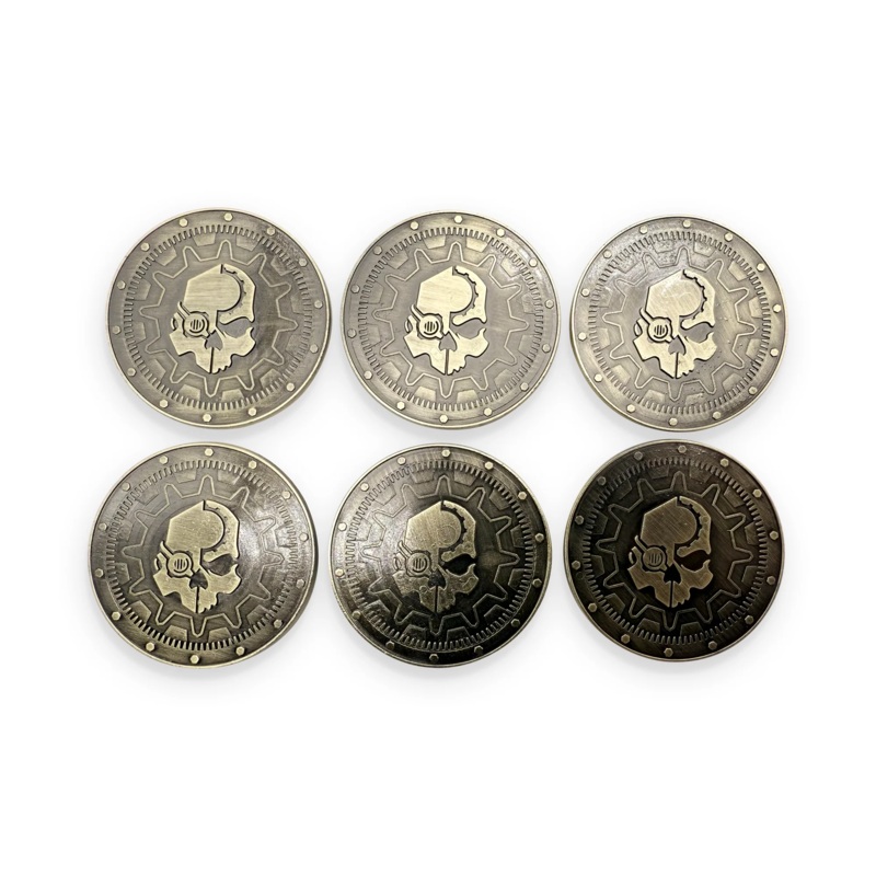 OBJECTIVE MARKERS -  MECHANICAL SKULL SET