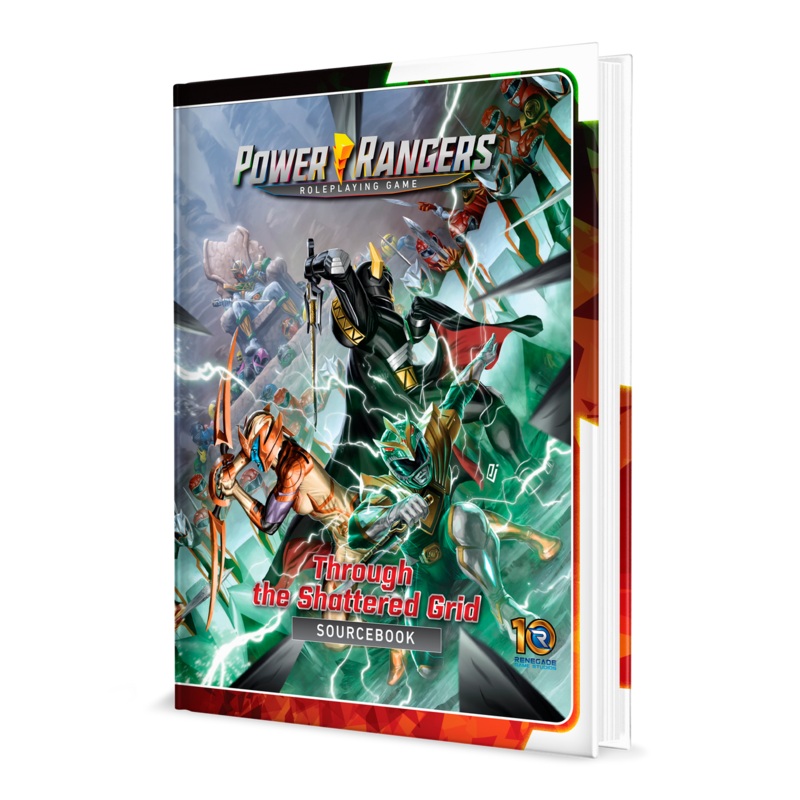 POWER RANGERS RPG: THROUGH THE SHATTERED GRID SOURCEBOOK