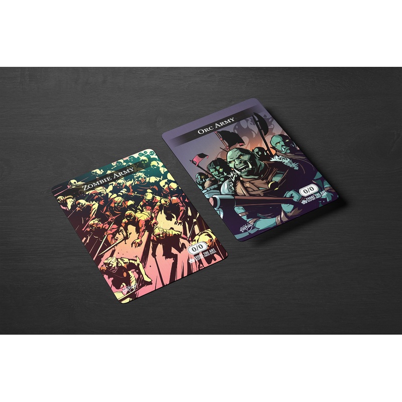 EVOKE THE ART - ORC ARMY/ZOMBIE ARMY METAL TOKEN