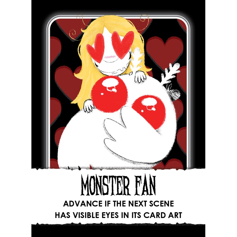 SCREAM PARK PROMO CARD