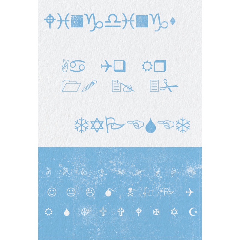 TYPESET WINGDINGS PROMO MAT