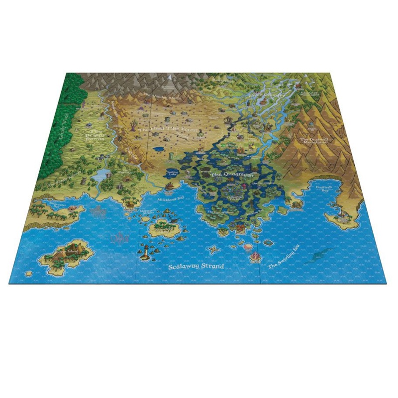 LAND OF EEM: MUCKLANDS GAMEBOARD & MAP