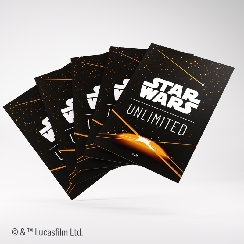 Star Wars Unlimited Art Sleeves Orange