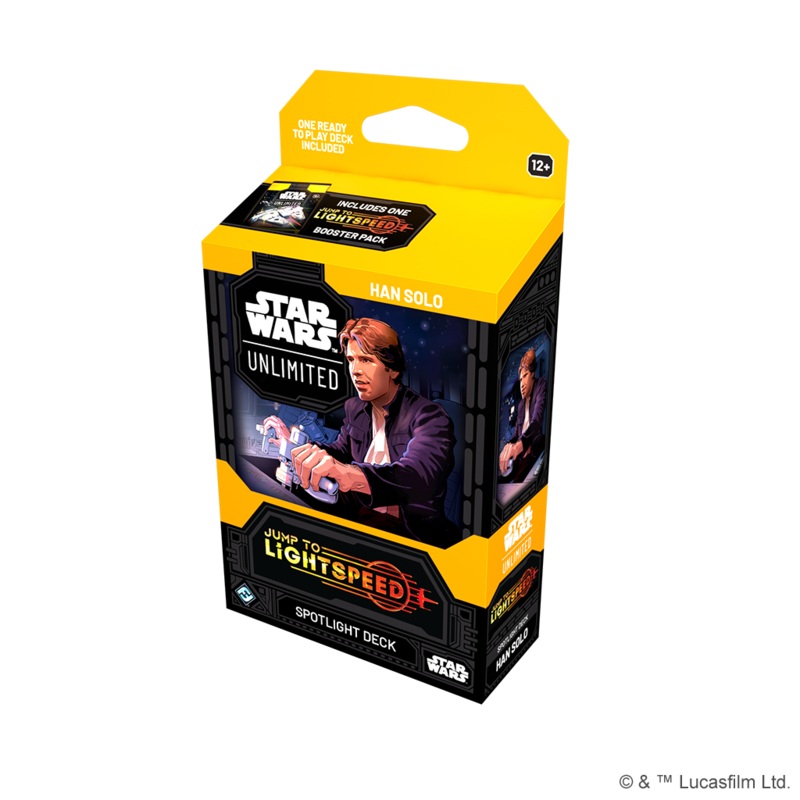 STAR WARS UNLIMITED JUMP TO LIGHTSPEED SPOTLIGHT DECK: HAN SOLO